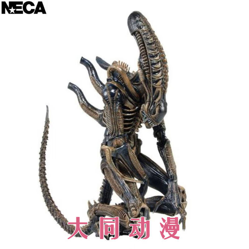 【新品】犀牛异形 kenner致敬版 avp 契约 7寸可动人偶模型手办 2波蓝