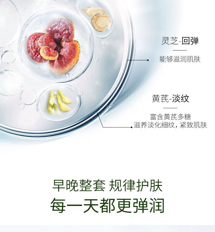 百雀羚肌初赋活致臻护肤品套装女抗皱提拉紧致淡化细纹水乳化妆品中年妈 抗皱菁华霜50g