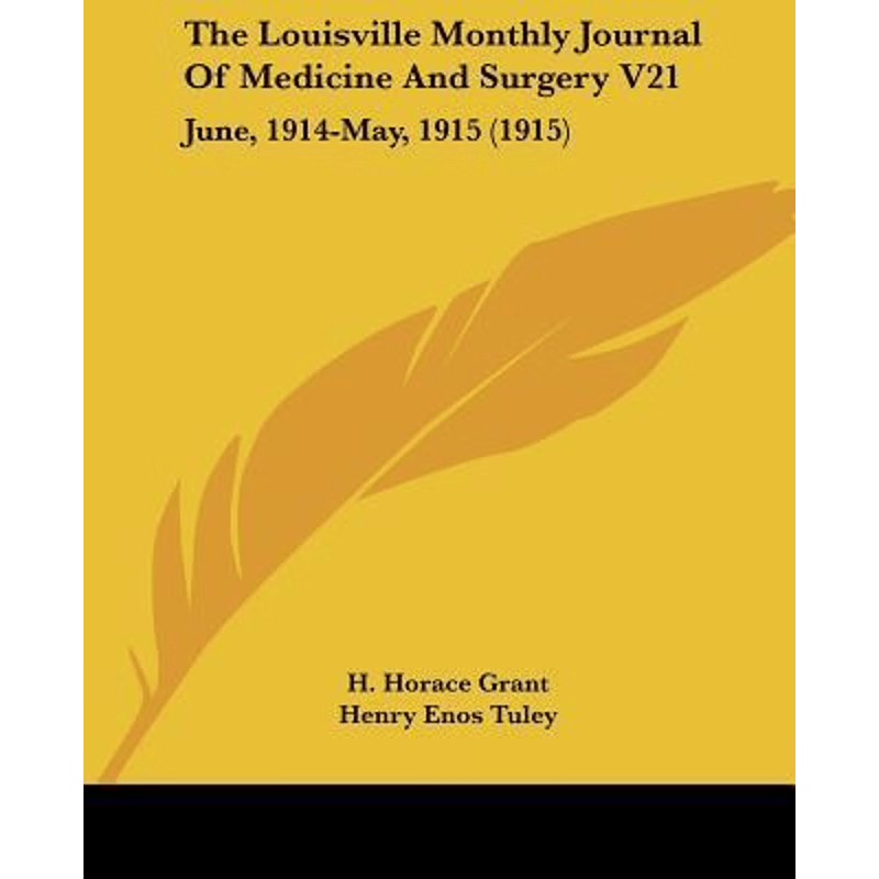 按需印刷不退不换The Louisville Monthly Journal Of Medicine And Surgery V21[9781120900340]