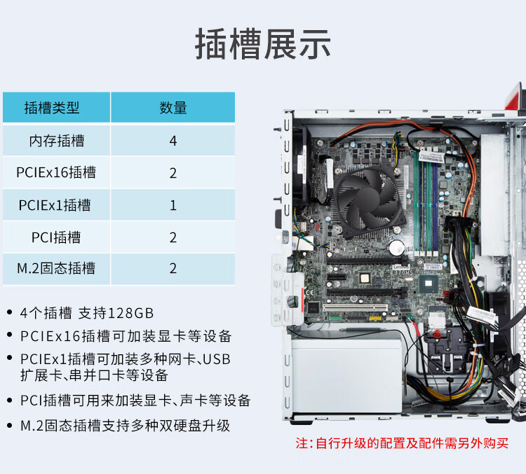 支持win7系统联想台式机电脑m920t九代高端企业办公绘图设计3d渲染