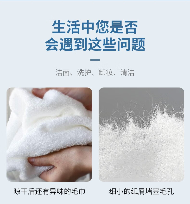 云棉物语（YUNMIANWUYU） 云棉物语国潮风加厚洗脸巾棉柔巾洁面巾化妆棉孕婴适用珍珠纹抽取式 国潮特厚棉柔巾*2包（加大）