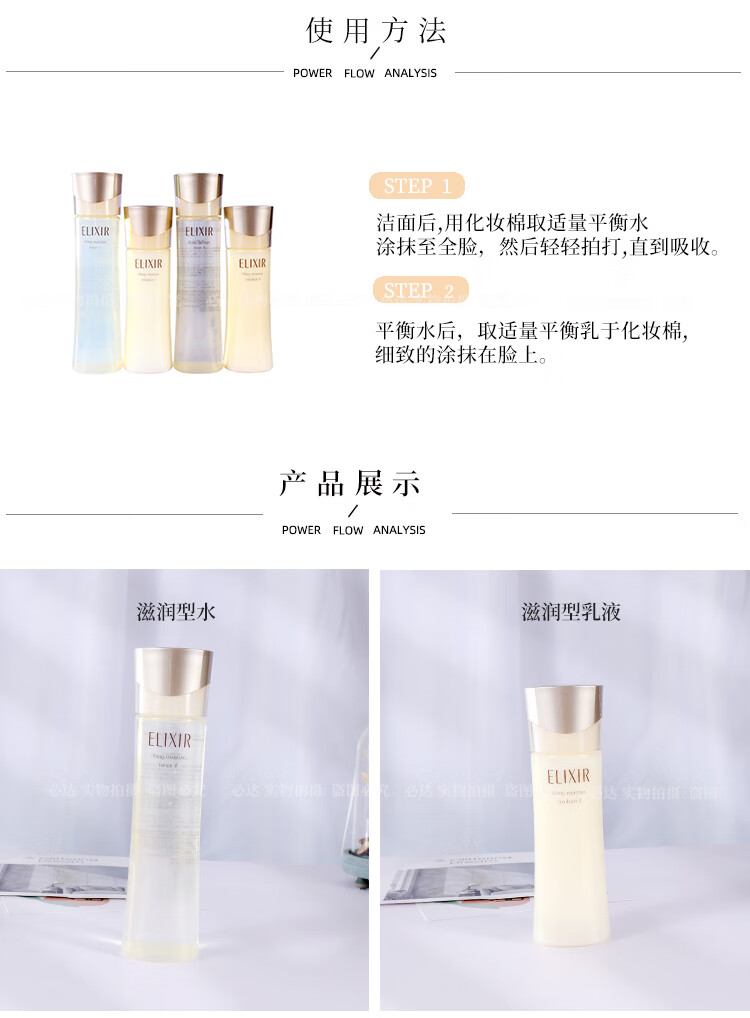 资生堂（Shiseido）日本ELIXIR优悦活颜柔滑弹润化妆水深层锁水清爽滋润保湿润肤乳 滋润型化妆水170ml 2号