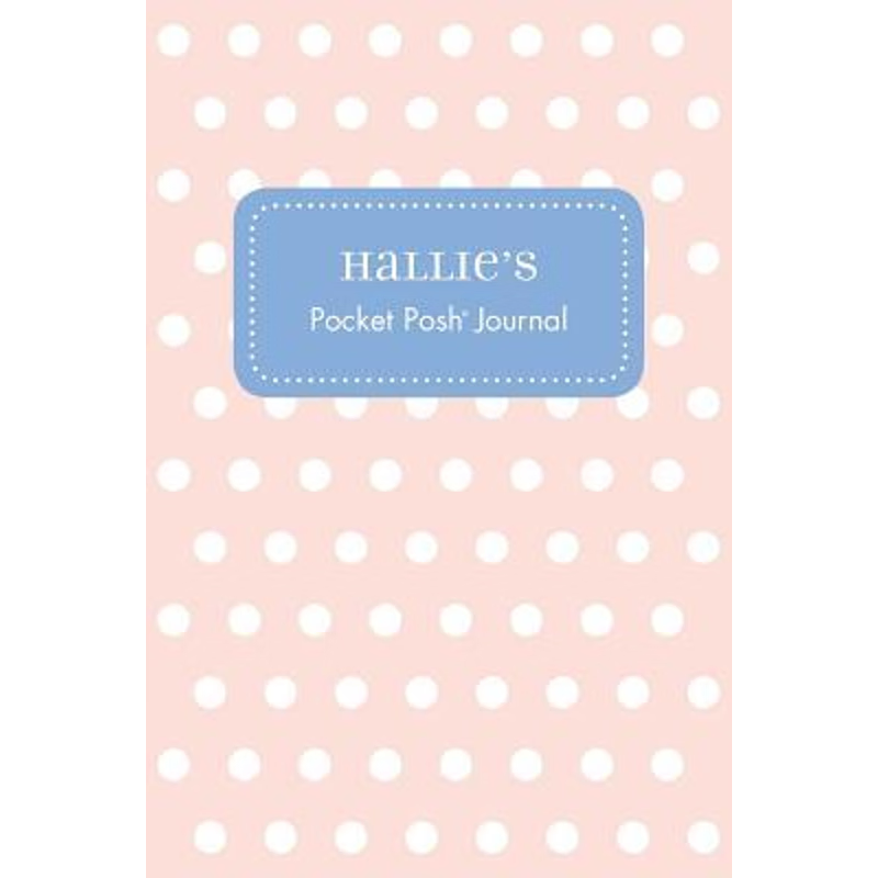 按需印刷Hallie's Pocket Posh Journal, Polka Dot[9781524823641]