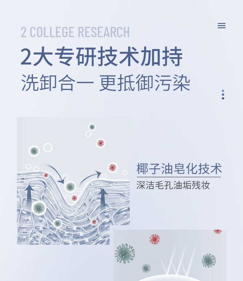 肌肤未来（SKYNFUTURE）氨基酸温感洁面啫喱深层清洁毛孔护肤温和洁面乳泡沫洗面奶礼物 洁面啫喱240g