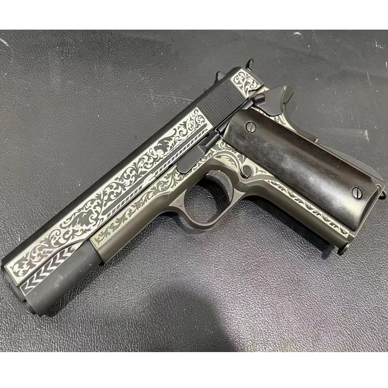 原厂经典zy2模型m1911金属玩具枪仿真大号zy1战鹰模型枪大男孩军迷