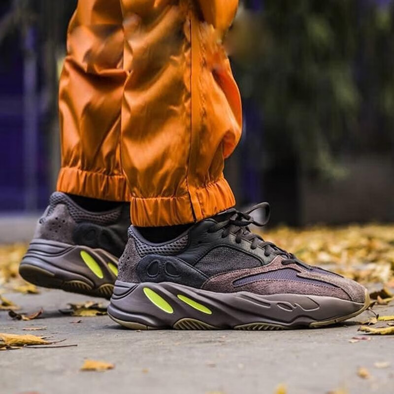 adidas阿迪达斯yeezy700og椰子700黑紫反光og灰白男女老爹鞋椰子鞋