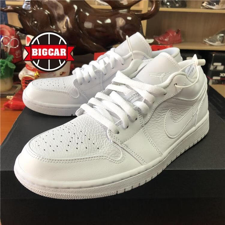 bigcar air jdan 1 aj1 low 乔1纯白全白低帮 553558-111 553558-111