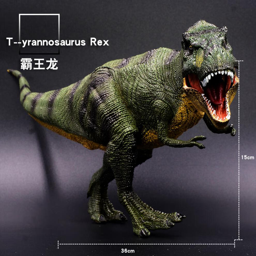 全套食肉龙模型仿真恐龙模型玩具大号 霸王龙 暴龙玩具生日礼物 克柔