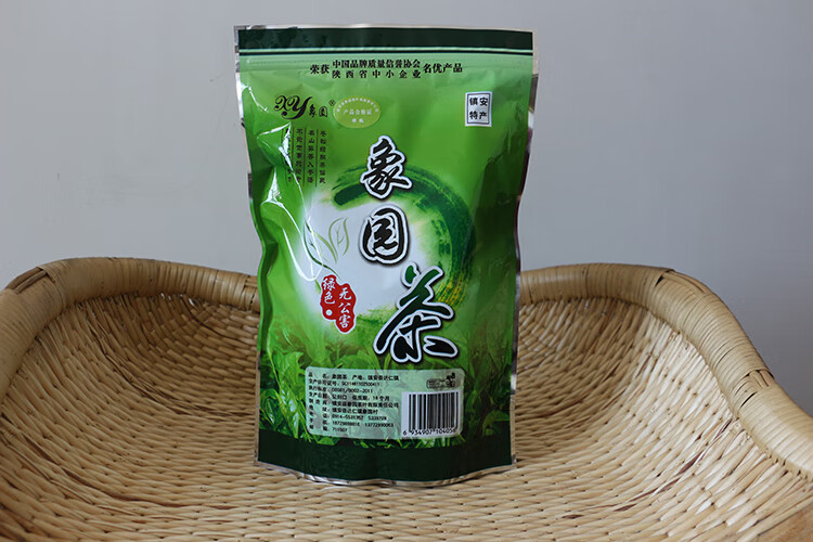 新茶陕西商洛镇安特产象园茶秦岭泉茗商南绿茶250g【图片 价格