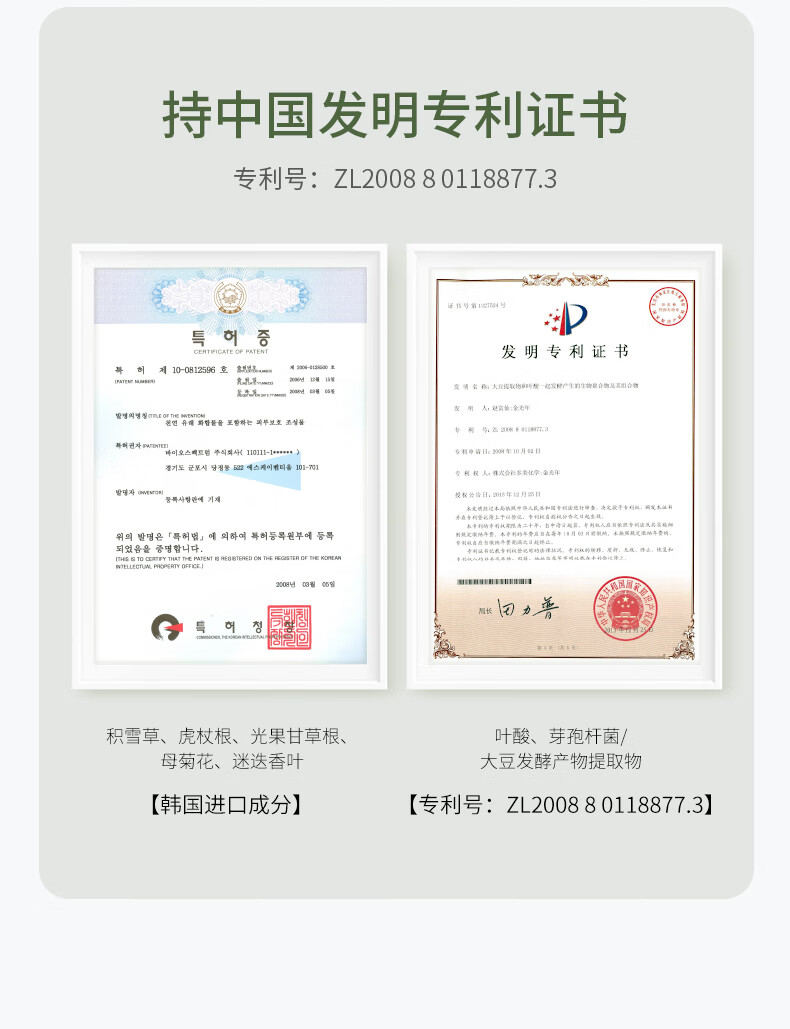 冰菊（Bing Ju）芦荟植萃保湿面膜精华润肤提亮补水保湿 40片/片装