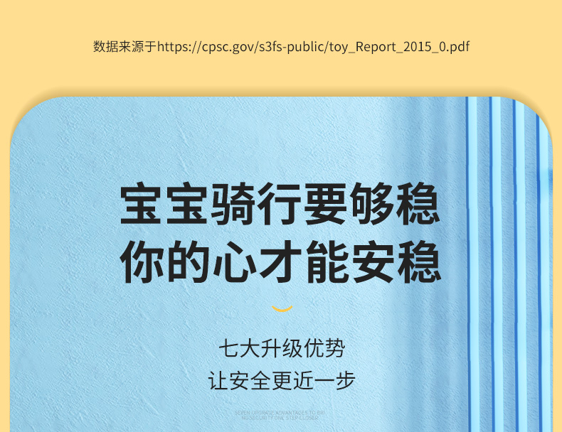 乐的Luddy滑板车儿童2-6岁1宝宝多功能可坐可骑滑二合一溜溜滑滑踏板车生日礼物 1066蓝色-单用（乐的定制款）