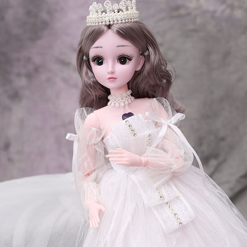 大号乖乖芭比洋娃娃女孩仿真公主玩具单个精致换装超新年生日礼物希瑞