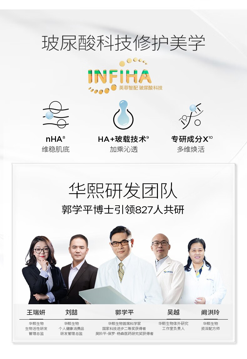 润百颜玻尿酸水光透亮肉肉面膜28g*15片烟酰胺深层补水保湿护肤品 水光透亮面膜10片