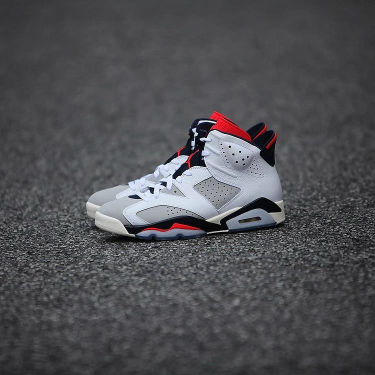 air 6 aj6 脏粉花卉丹宁反射银黑金黑红白鳄鱼巴黎 ct4954-007 黑红