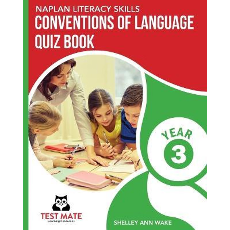 按需印刷NAPLAN LITERACY SKILLS Conventions of Language Quiz Book Year 3[9781925783209]