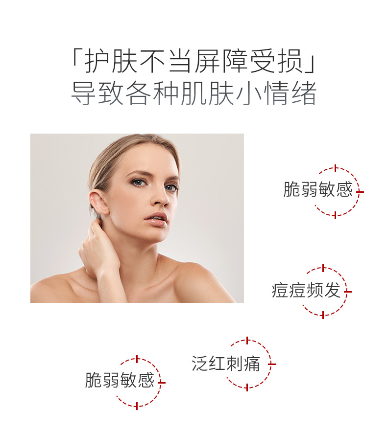 HKH 活肤水润修护面霜急救霜补水保湿滋润日霜舒缓滋养润肤霜女