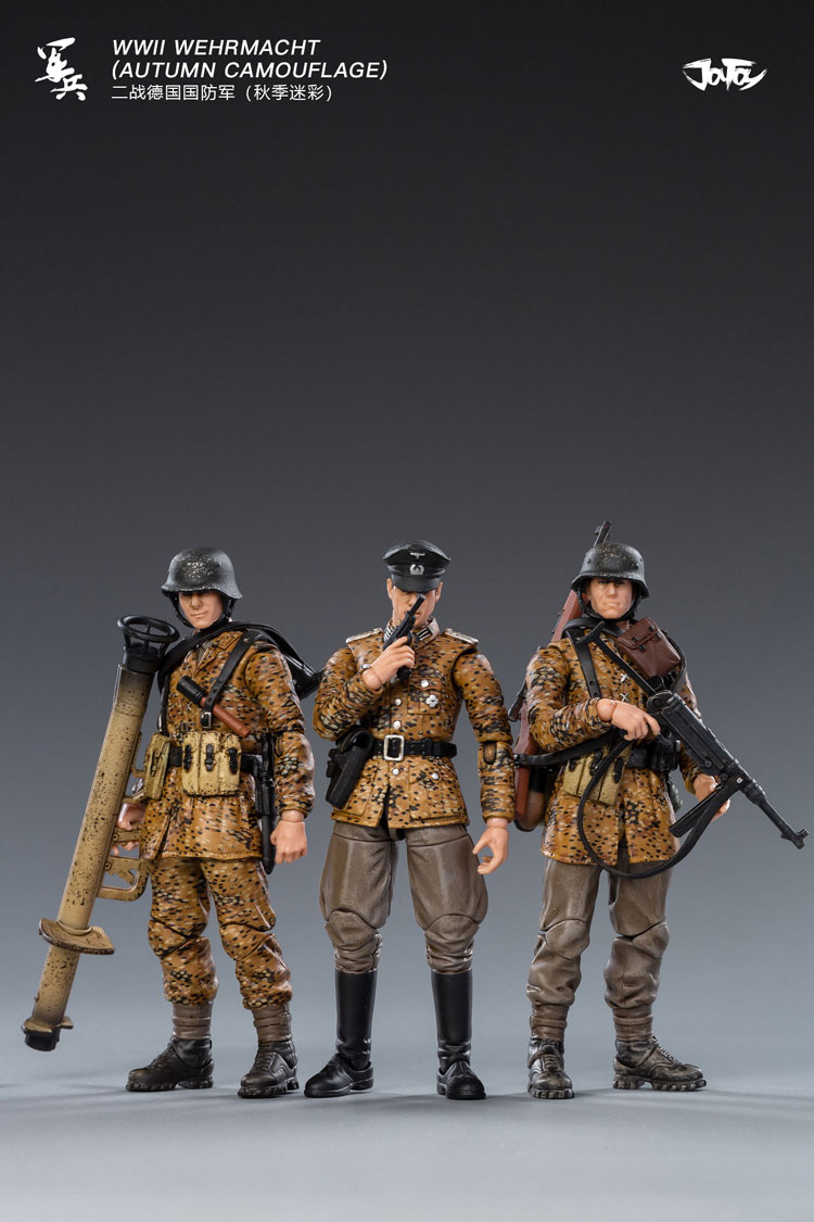 暗源兵人特种兵手办模型军人士兵玩具可动德国二战军事小人偶二战德国