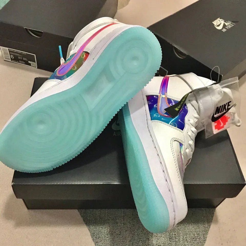 af1空军一号秋季新款开拓者电玩像素夜光blazer mid77