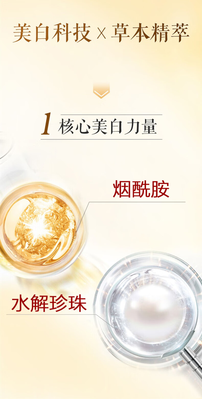 片仔癀（PianZaiHuang）皇后牌珍珠膏保湿补水美白淡斑祛斑霜亮肤抗皱提拉紧致面霜护肤品 美白祛斑珍珠膏20g【新款】