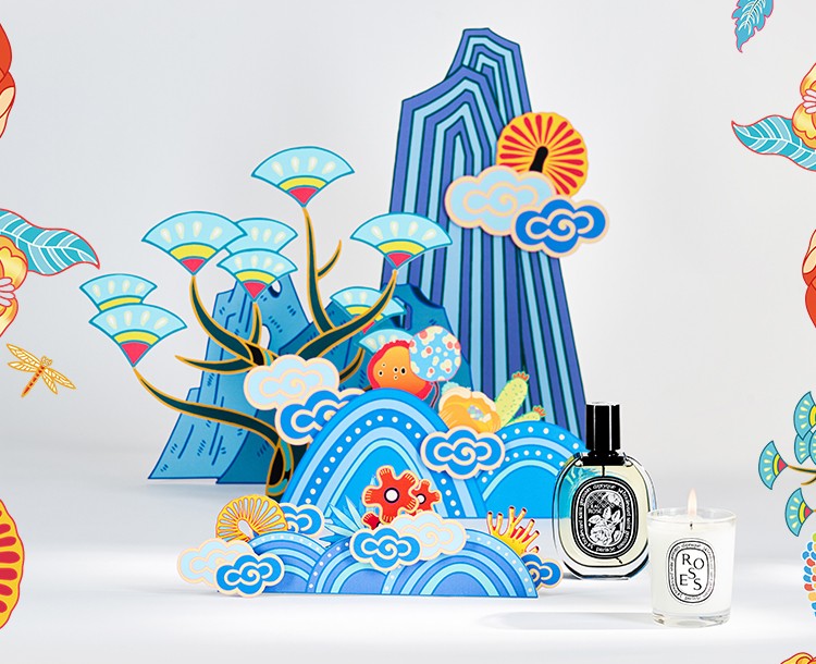蒂普提克（Diptyque）七夕香氛系列礼盒 玫瑰香调淡香精30ml