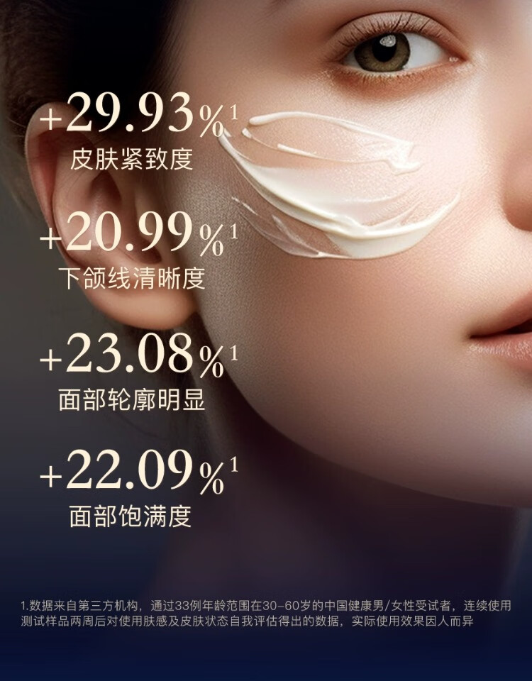 润熙泉 【老爸测评】赋颜紧致菁华霜 华熙生物抗皱淡纹补水保湿胶原面霜 50g