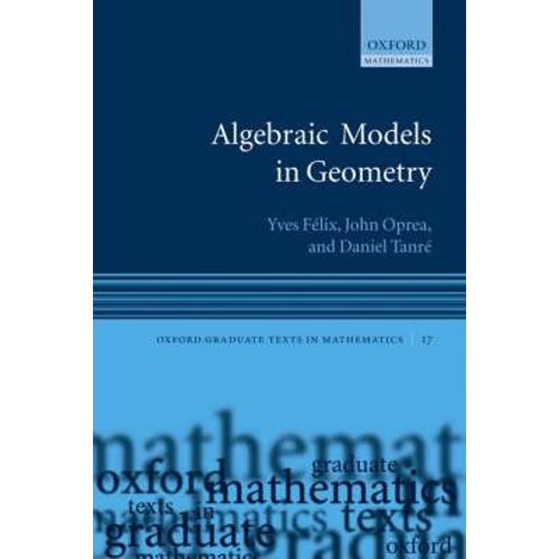 按需印刷Algebraic Models in Geometry[9780199206520]