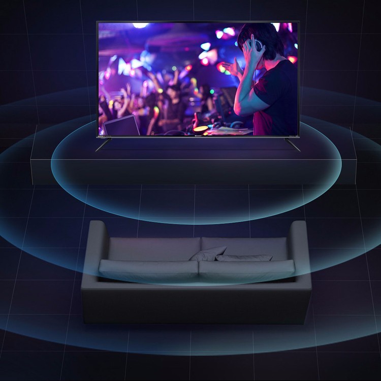 夏普（SHARP）70英寸电视 4K超高清  智能WIFI 语音蓝牙遥控杜比音效 液晶平板电视机 70B3RM