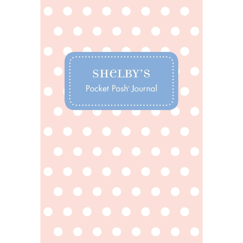 按需印刷Shelby's Pocket Posh Journal, Polka Dot[9781524828646]