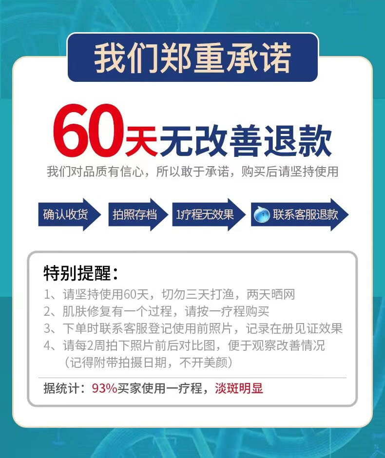 花恩诗美白祛斑霜 雀斑妊娠斑老斑黄褐年斑祛斑保湿补水护肤素颜面霜 二盒【轻度祛斑】