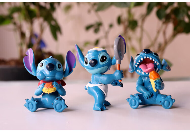 新品史迪仔星际宝贝stitch史迪奇玩偶公仔手办玩具迷你摆件盲盒随机8