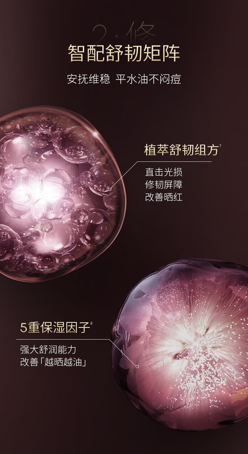 夸迪华熙柔焦防晒霜修颜SPF50+长效清爽护肤品40g外出旅行 柔焦40g无赠