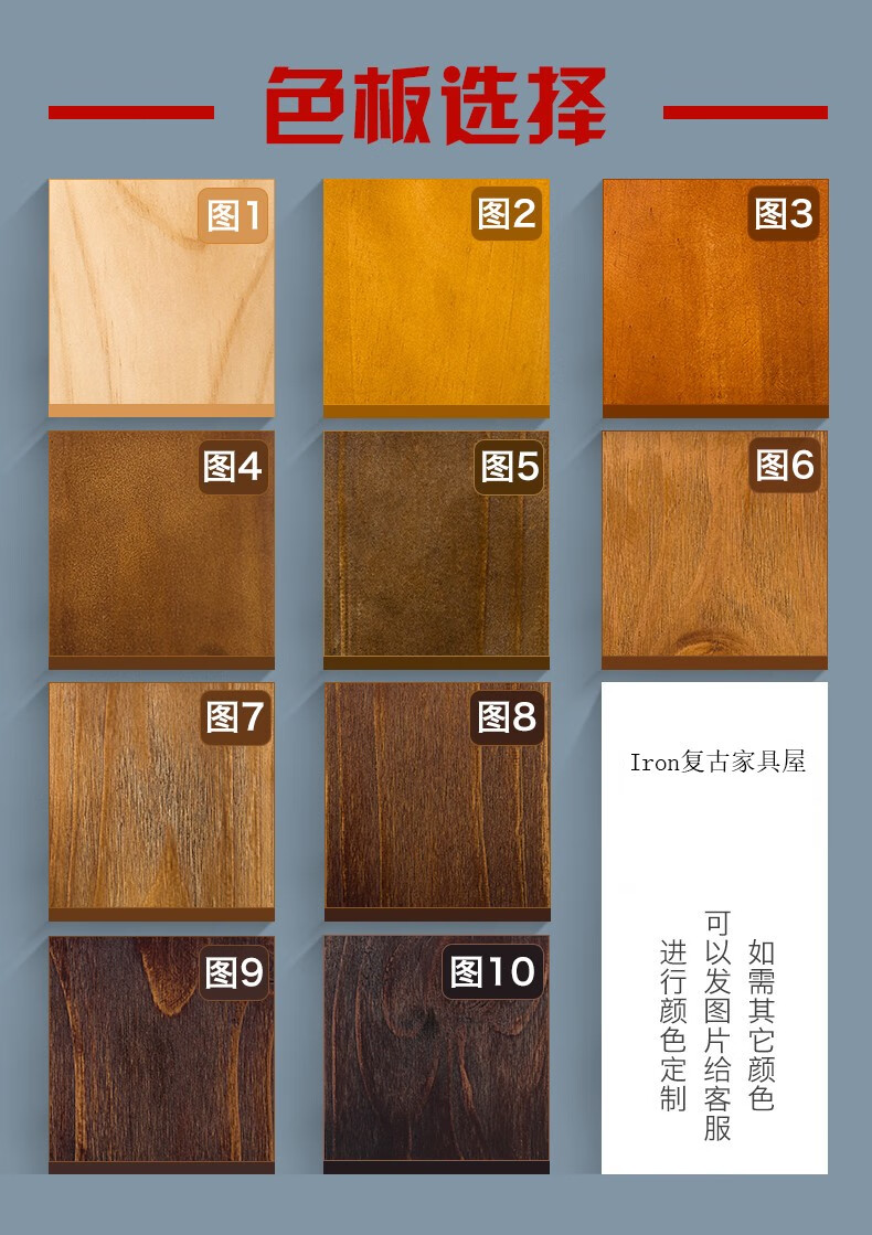 北欧实木电脑桌台式学生书桌现代简约办公会议写字书法桌长条桌 120*60*75 板厚5公分