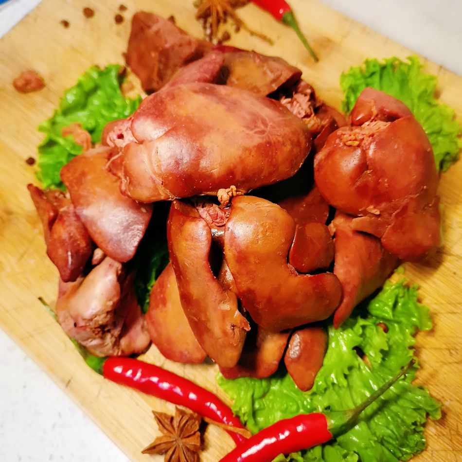 鸡肝东北特色卤味温州风味即食五香怀旧休闲零食熟食