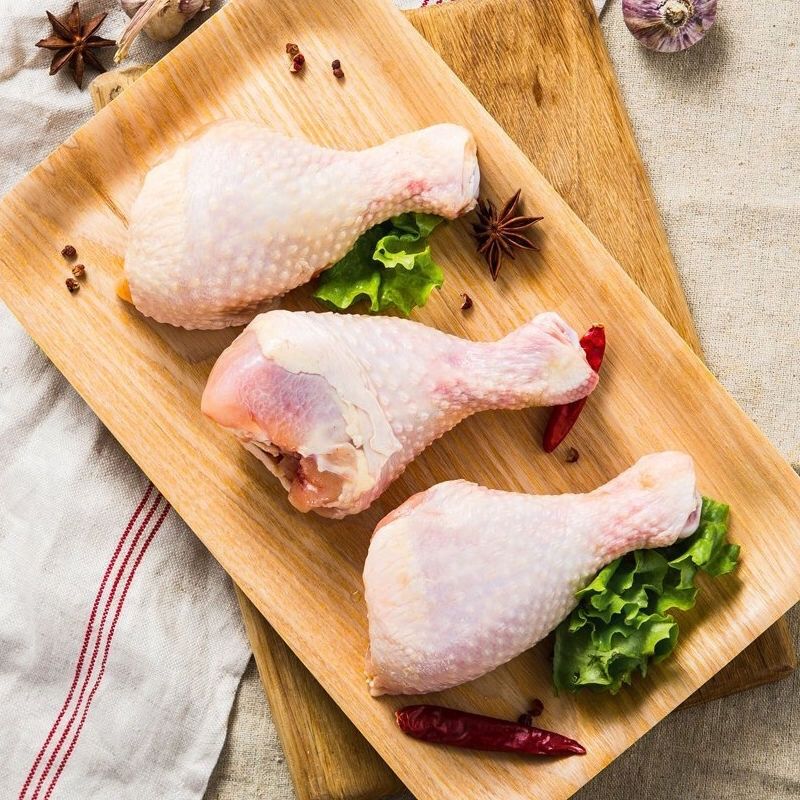 琵琶腿冰冻鸡腿批发干鸡腿半成品20斤鸡腿整箱鸡腿批发70个左右江苏