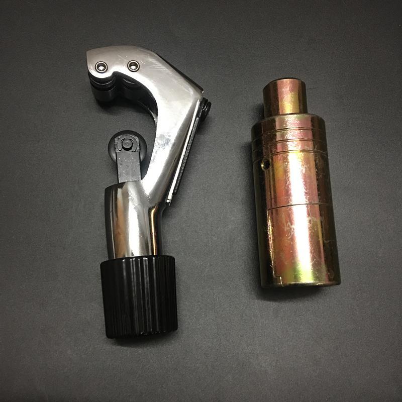 304不锈钢波纹管接头制作工具16割管刀 20mm波高打波器平口器剪刀p
