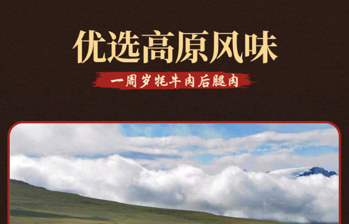 新年优选正宗四川九寨沟正宗手撕风干牦牛肉干麻辣四川特产牛肉干零食