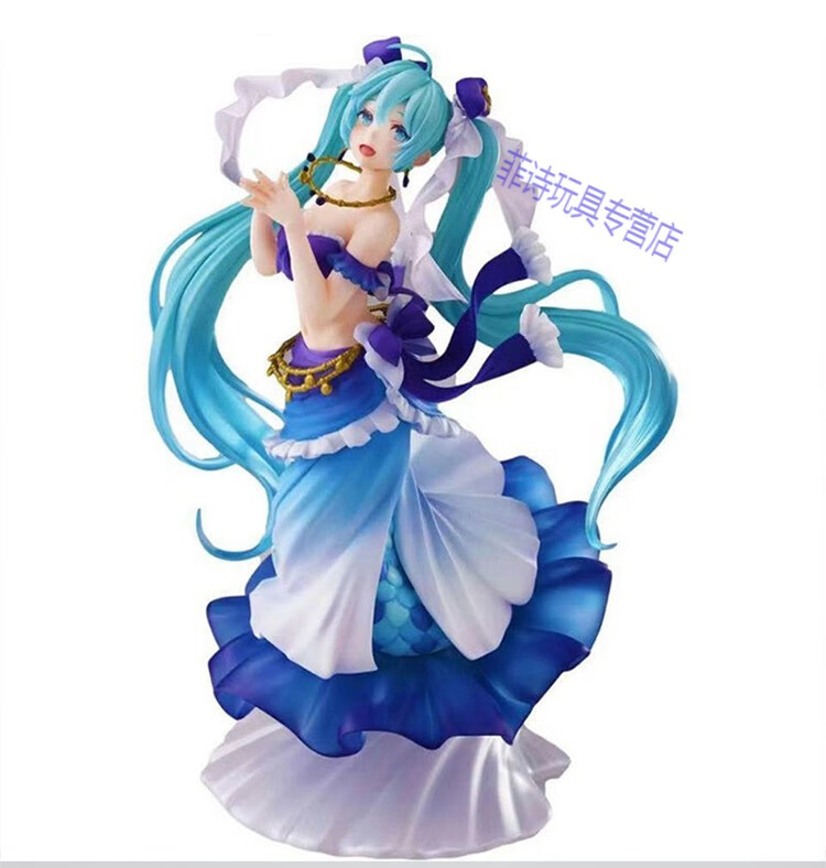 初音未来手办中秋明月景品古风玩偶动漫周边二次元男女生机箱摆件
