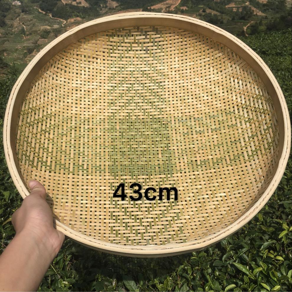 楚歌质优品 纯手工竹编 粉末竹筛子 细孔 竹筛子 茶叶