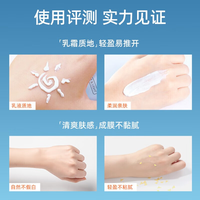 蜜丝婷Mistine泰国2023新版小蓝帽防晒霜户外身体面部隔离男女学生军训 小蓝帽防晒霜70ml*2（两支装）