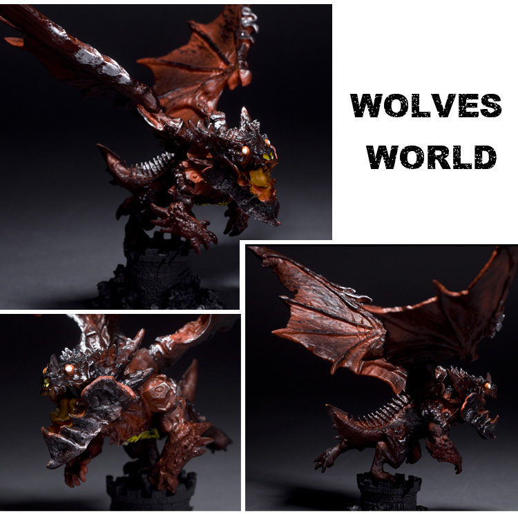 wow魔兽世界手办盗贼骑士术士法师战士dota手办模型公仔玩偶摆件周边