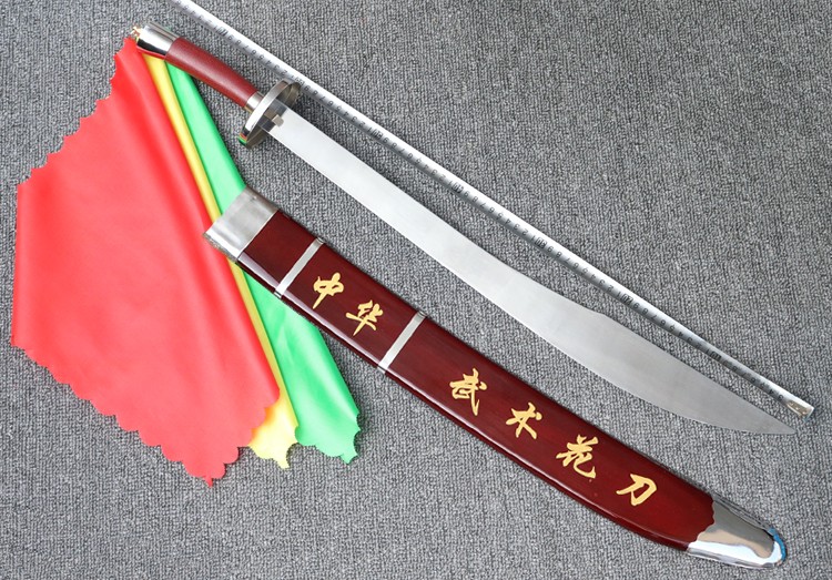 轻奢高端武术表演刀太极刀武术花刀单刀儿童成人中华武术刀软刀响刀未