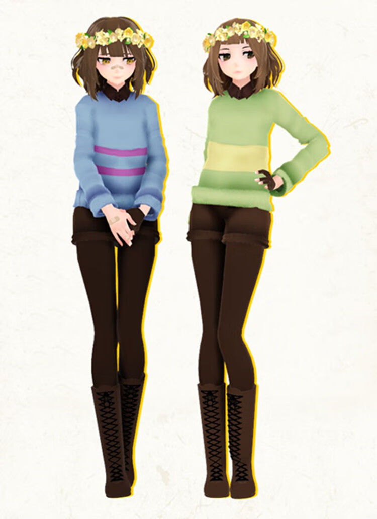 传说之下undertale 服装frisk chara cos外套上衣sans