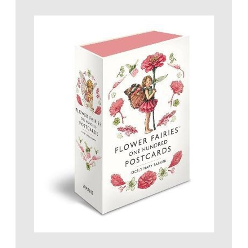 现货 花仙子一百张明信片 英文原版 Flower Fairies One Hundred Postcards 手绘明信片 花精灵 进口正版【上海外文书店】