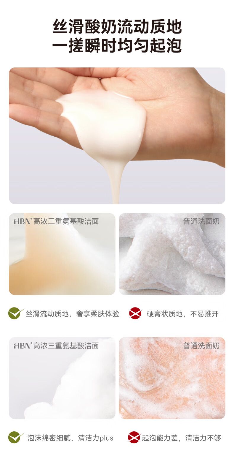 HBN护肤套装发光水视黄醇抗皱提拉紧致护肤品保湿皱纹 精萃水+洗面奶