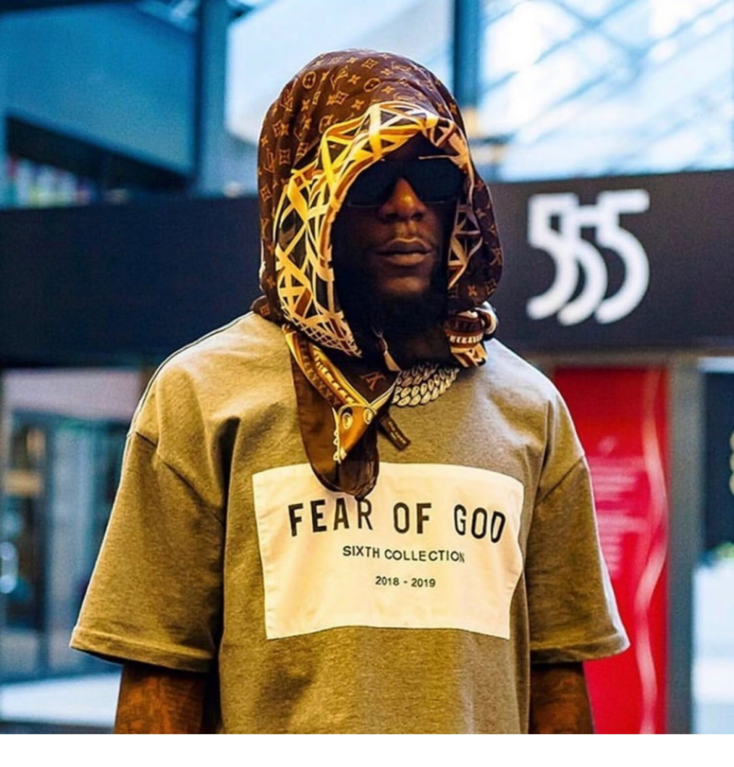 fear of god图案,fearofgod图片logo boy bees fear of god fog 第六季主线胸前贴布短袖t恤男女情侣高街