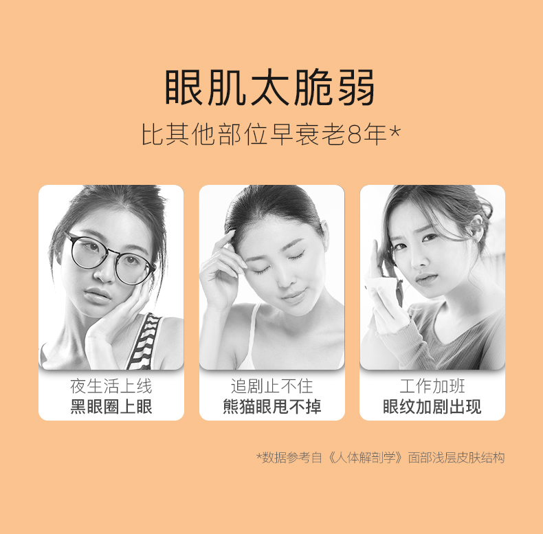 嘉媚乐（CAMENAE）神采美目眼部复方精油按摩紧致肌肤淡化黑眼圈眼袋 4ml