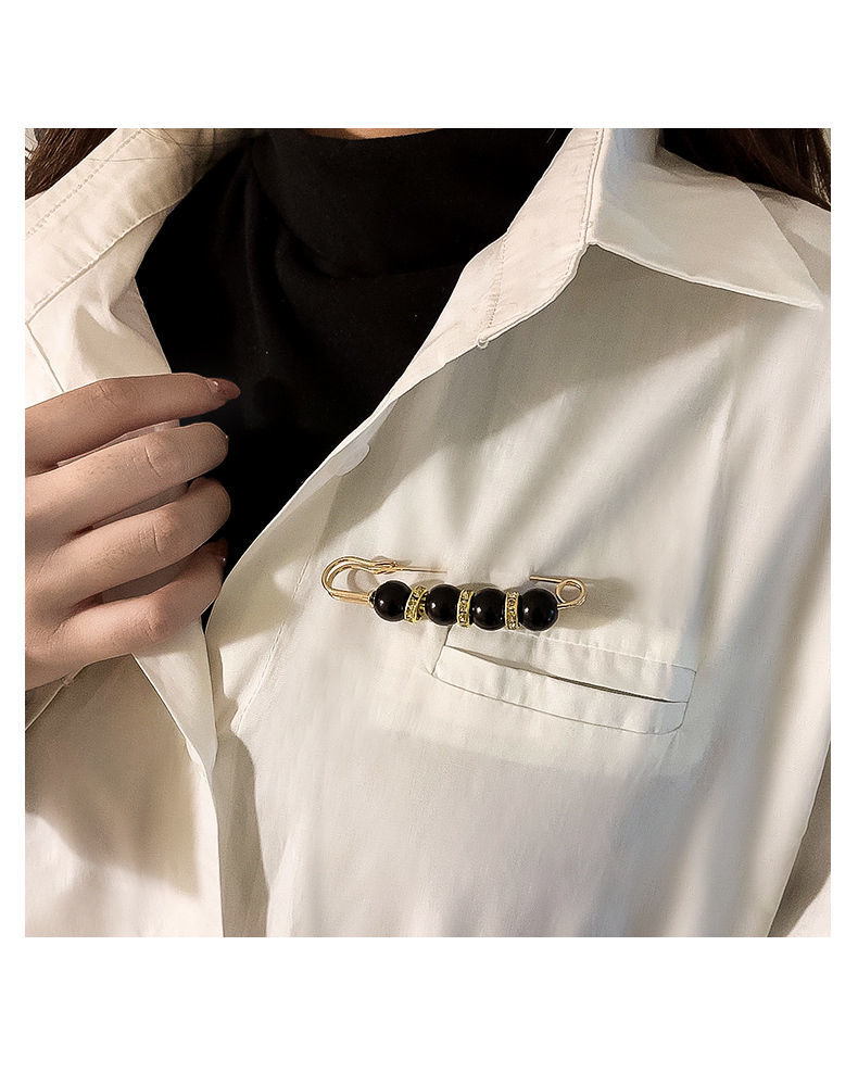 腰围改小神器胸针女别针固定衣服裤腰收腰调节裙子松紧腰防走光扣 小