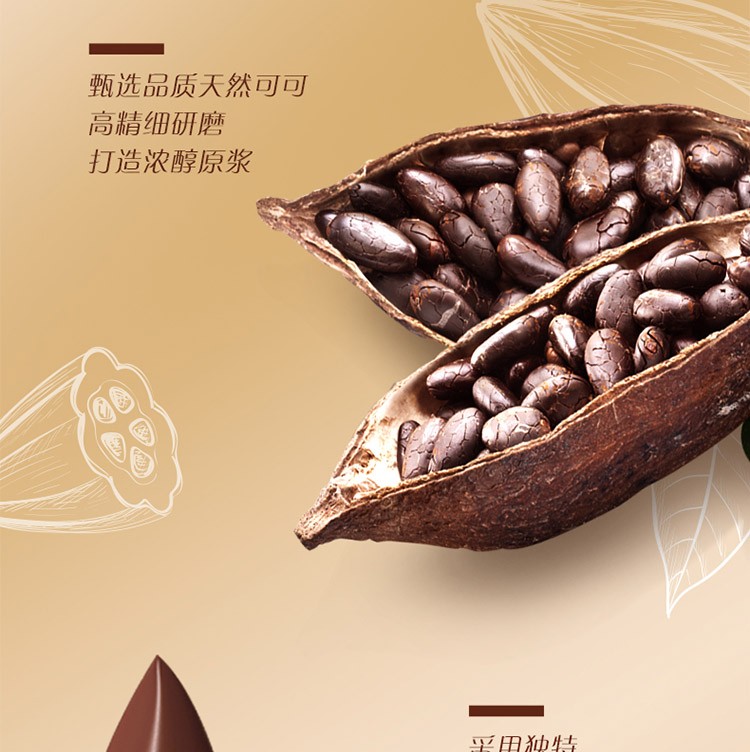 德芙丝滑牛奶巧克力醇黑巧碗装送女友礼物散装喜糖零食新年节礼盒糖果 香浓黑巧克力252g【碗装】