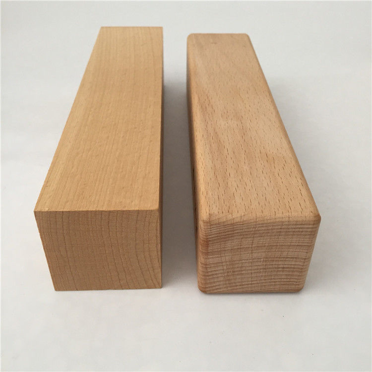 uvekim榉木原木方料diy手工模型材料硬木线条方木块实木刨光板木方