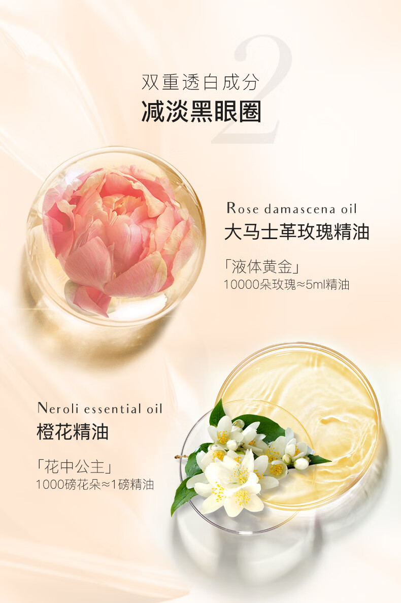 嘉媚乐（CAMENAE）神采美目眼部复方精油按摩紧致肌肤淡化黑眼圈眼袋 4ml